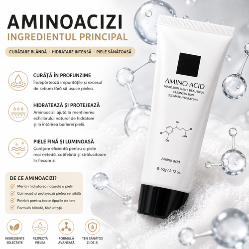 Scrub Facial Revigorant cu Aminoacizi