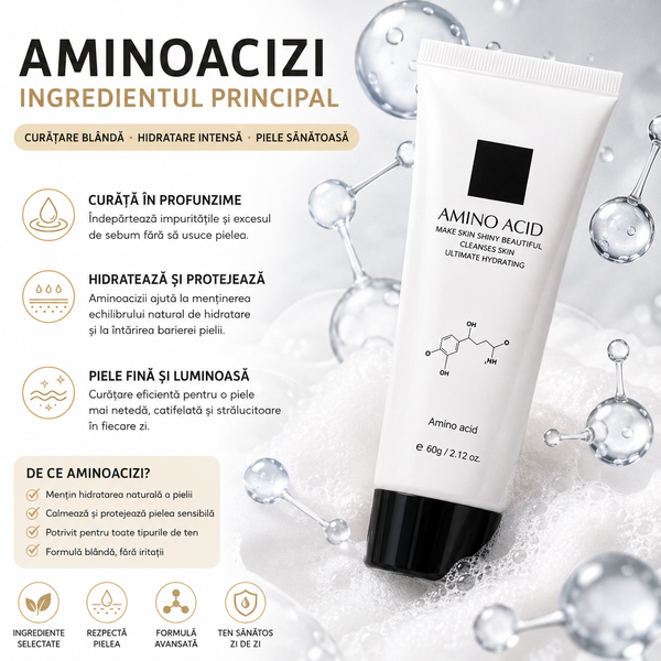 Scrub Facial Revigorant cu Aminoacizi