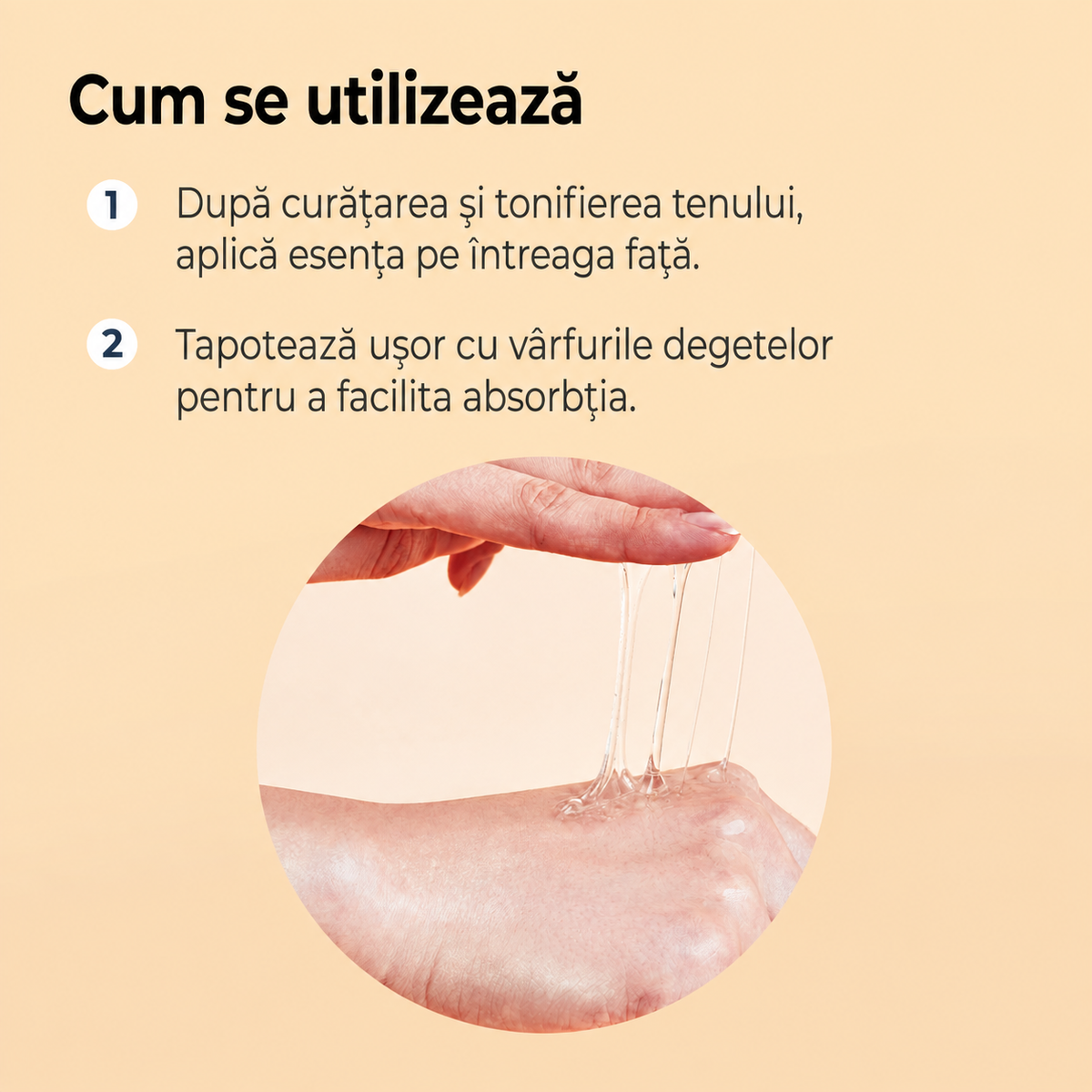 Ser facial  pentru repararea și regenerarea pielii